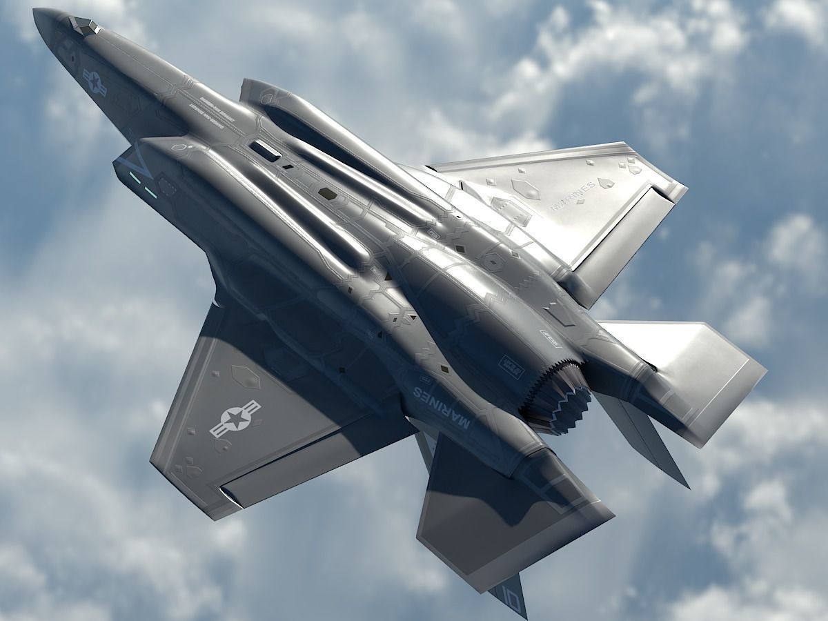Powerful F35bf 3D model_15