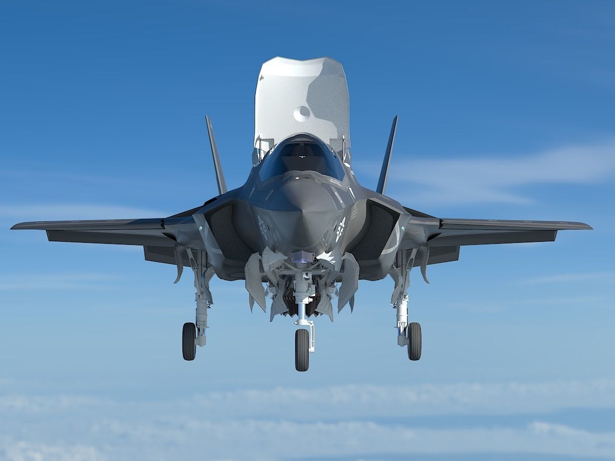 Powerful F35bf 3D model_1