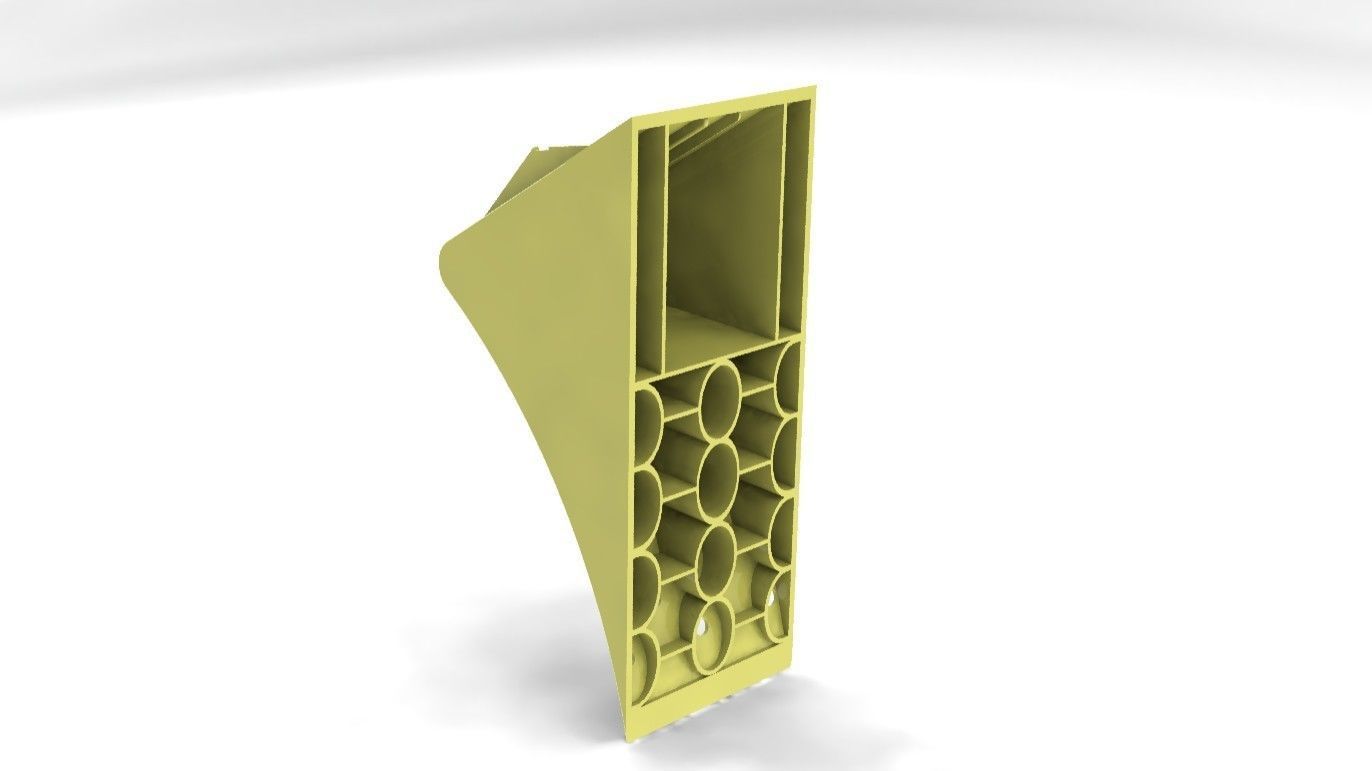 Wheel chock 3D print model_1