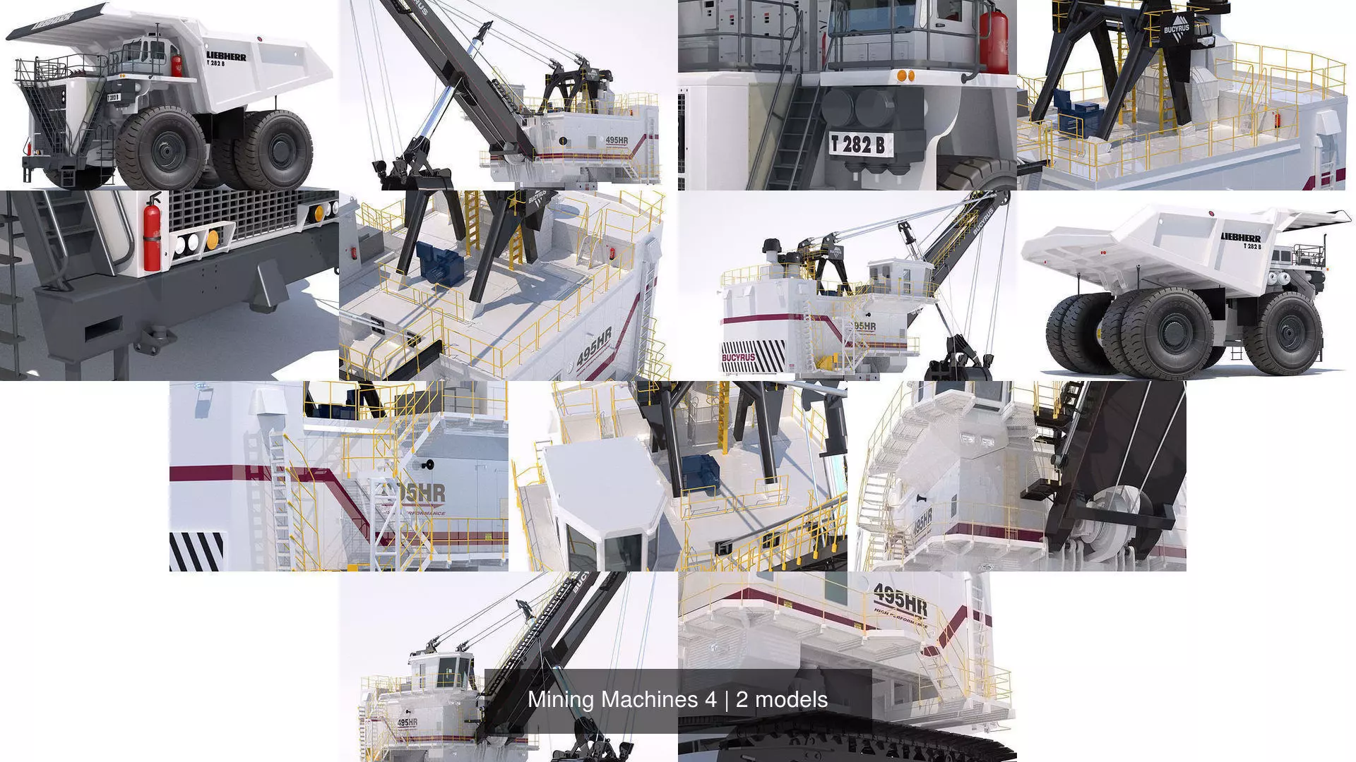Mining Machines 4 3D Model Collection_1