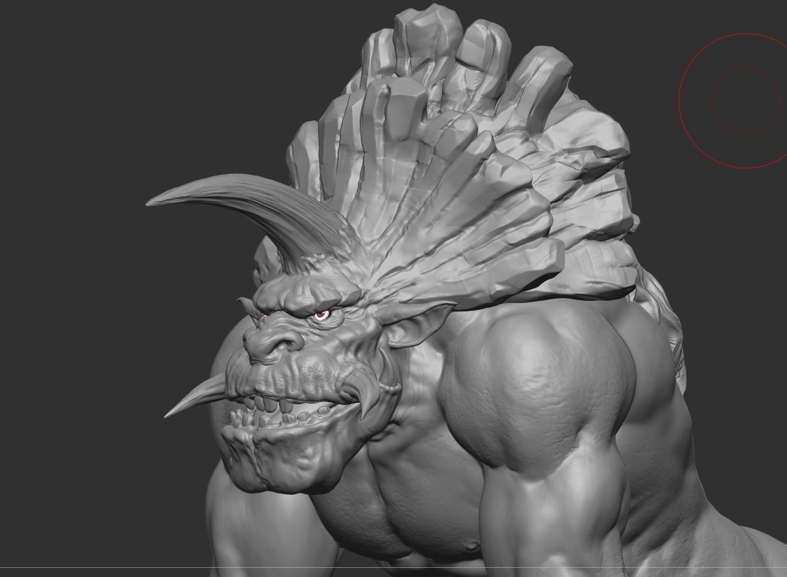 monster01 saber-toothed mongoose 3D model_4