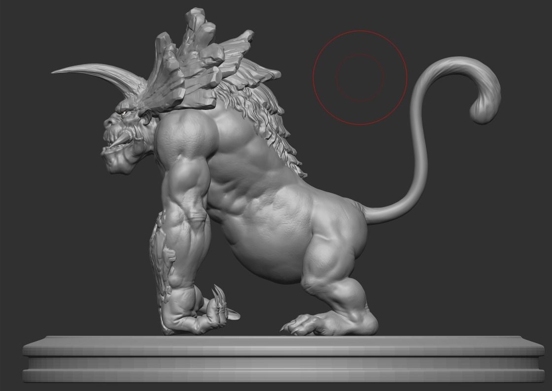 monster01 saber-toothed mongoose 3D model_3