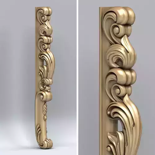 Furniture leg 015 3D model