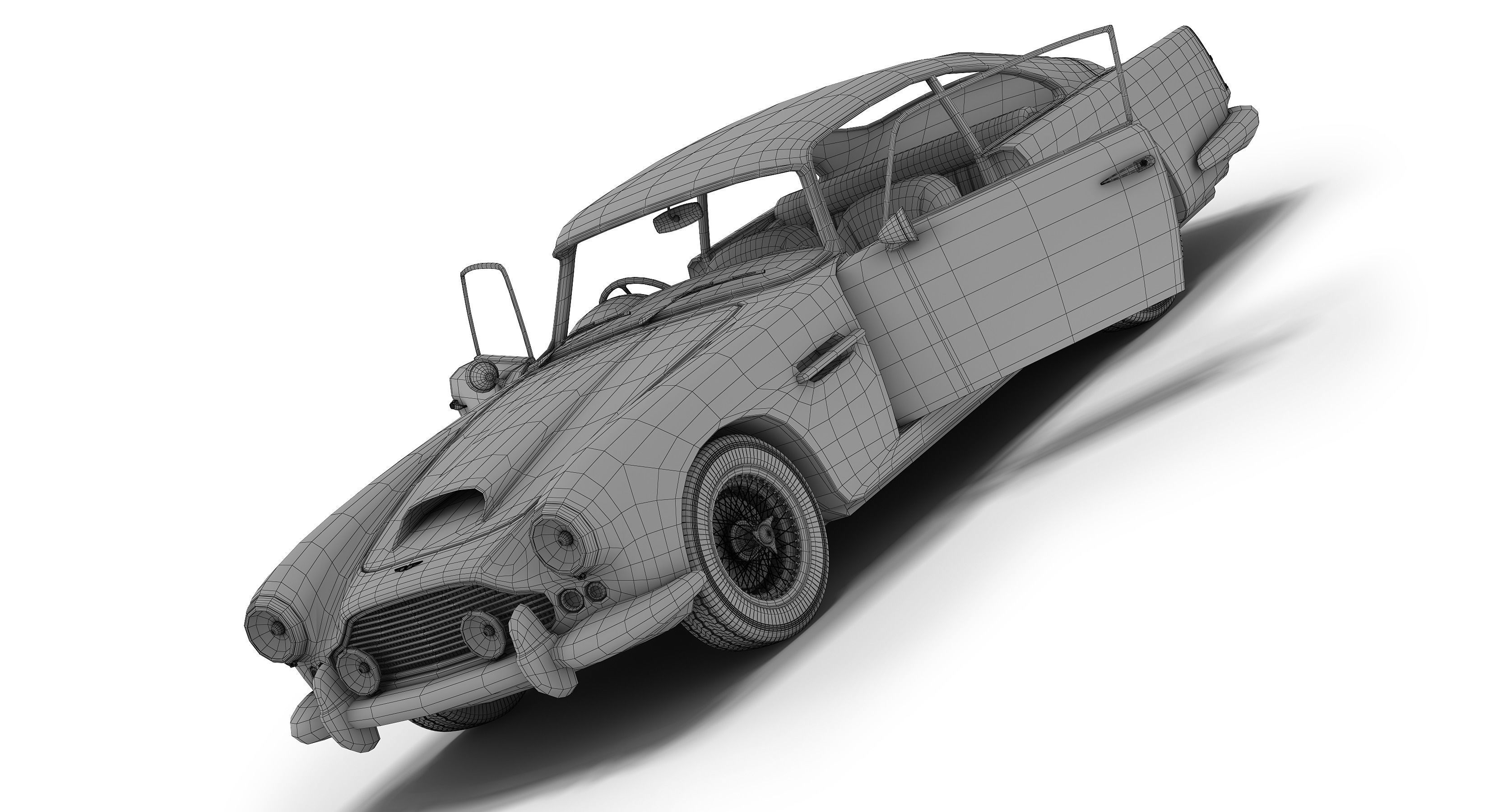 Aston Martin DB4 3D model_11