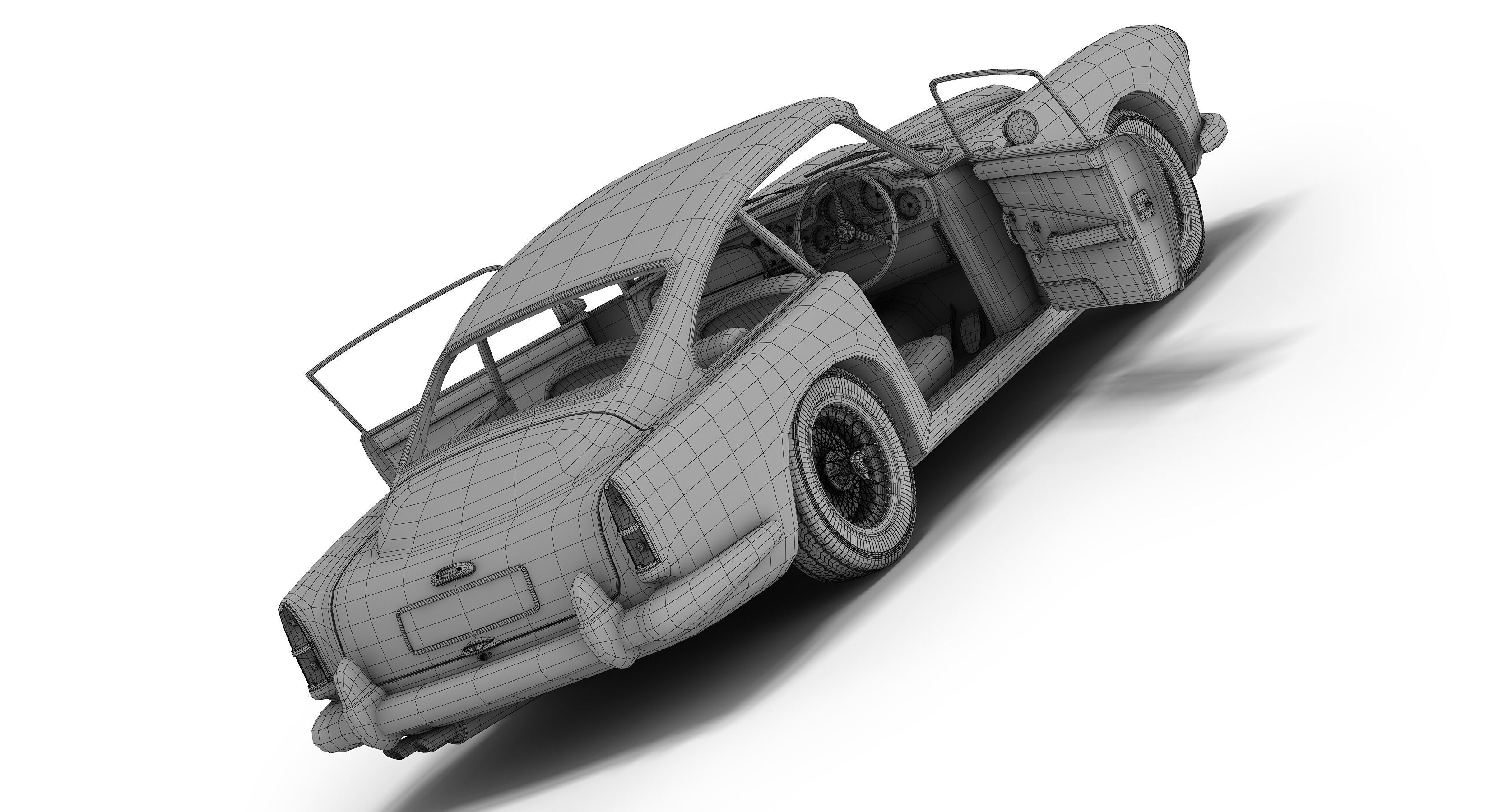 Aston Martin DB4 3D model_5