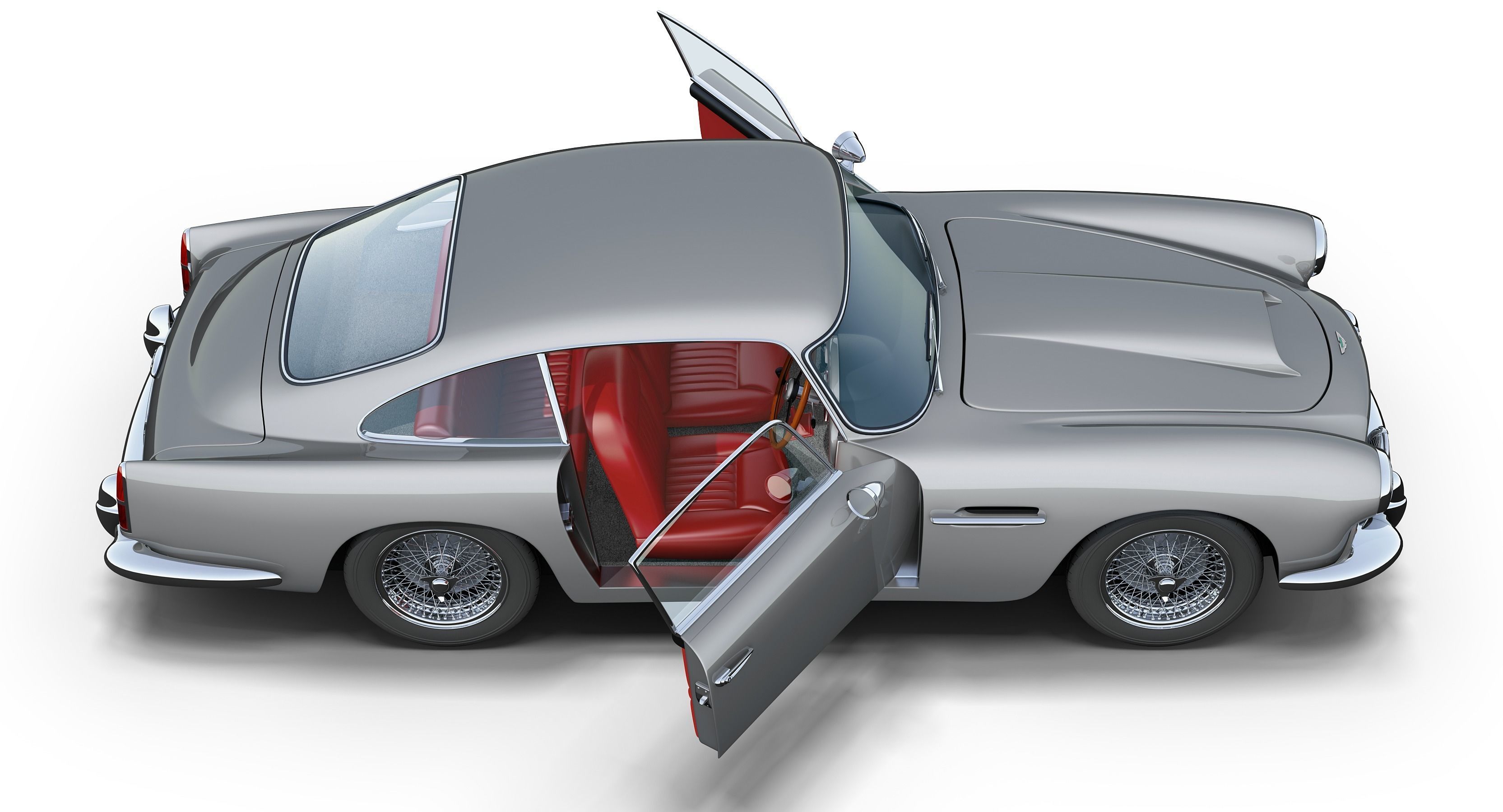 Aston Martin DB4 3D model_2