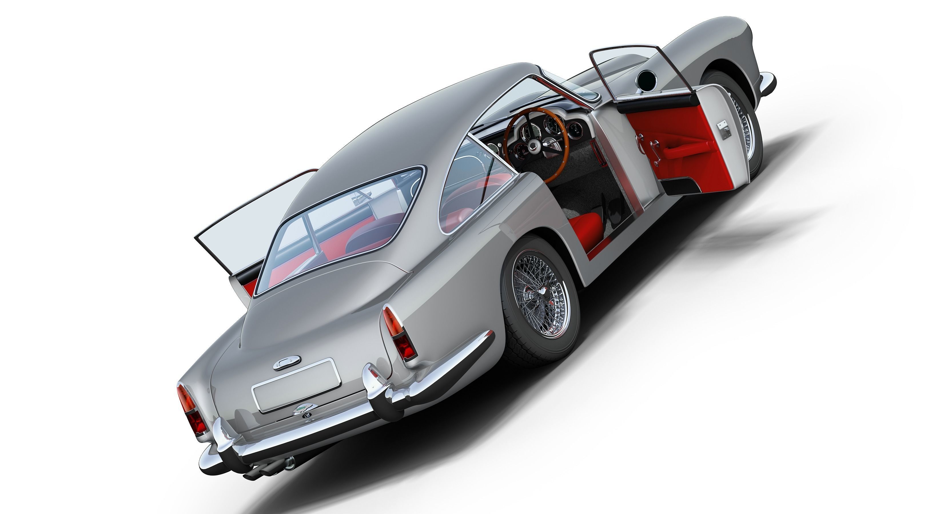 Aston Martin DB4 3D model_4