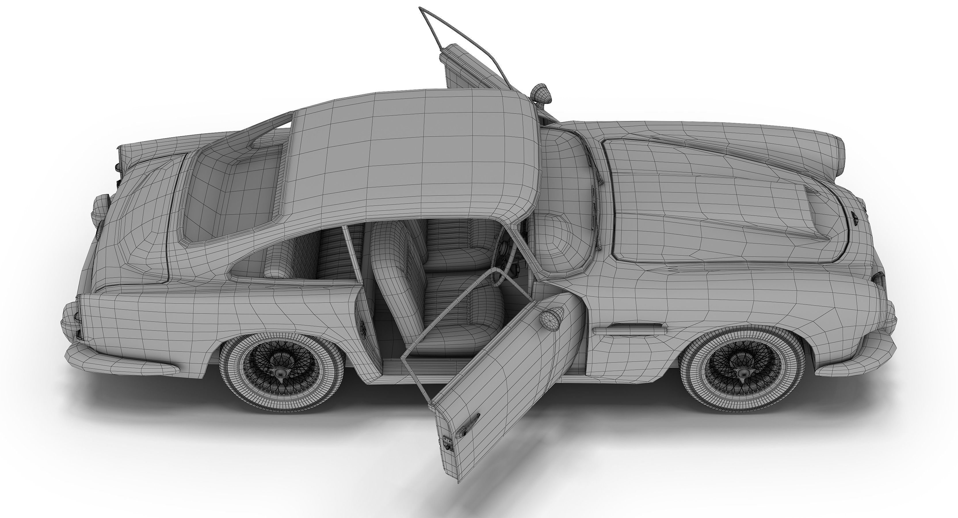 Aston Martin DB4 3D model_3