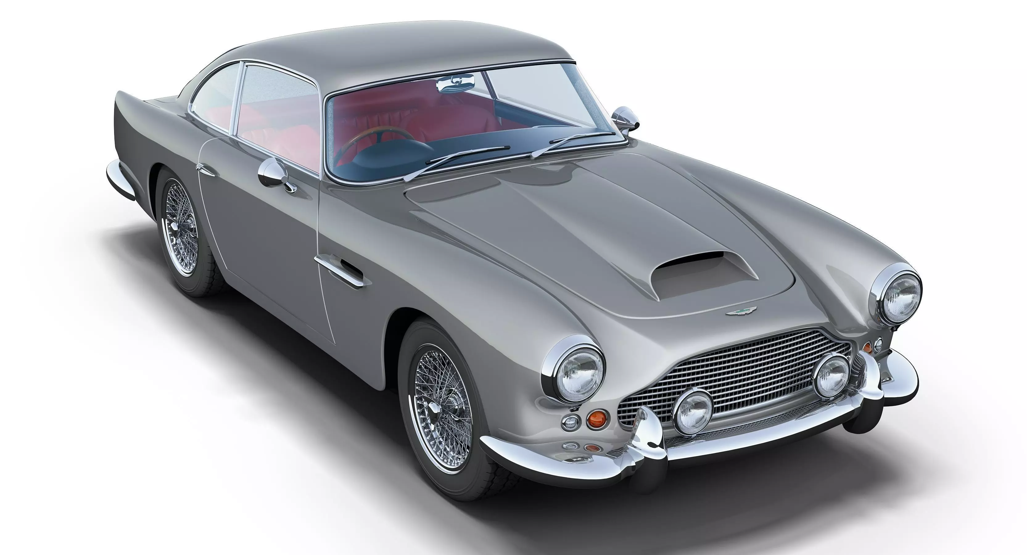 Aston Martin DB4 3D model_0