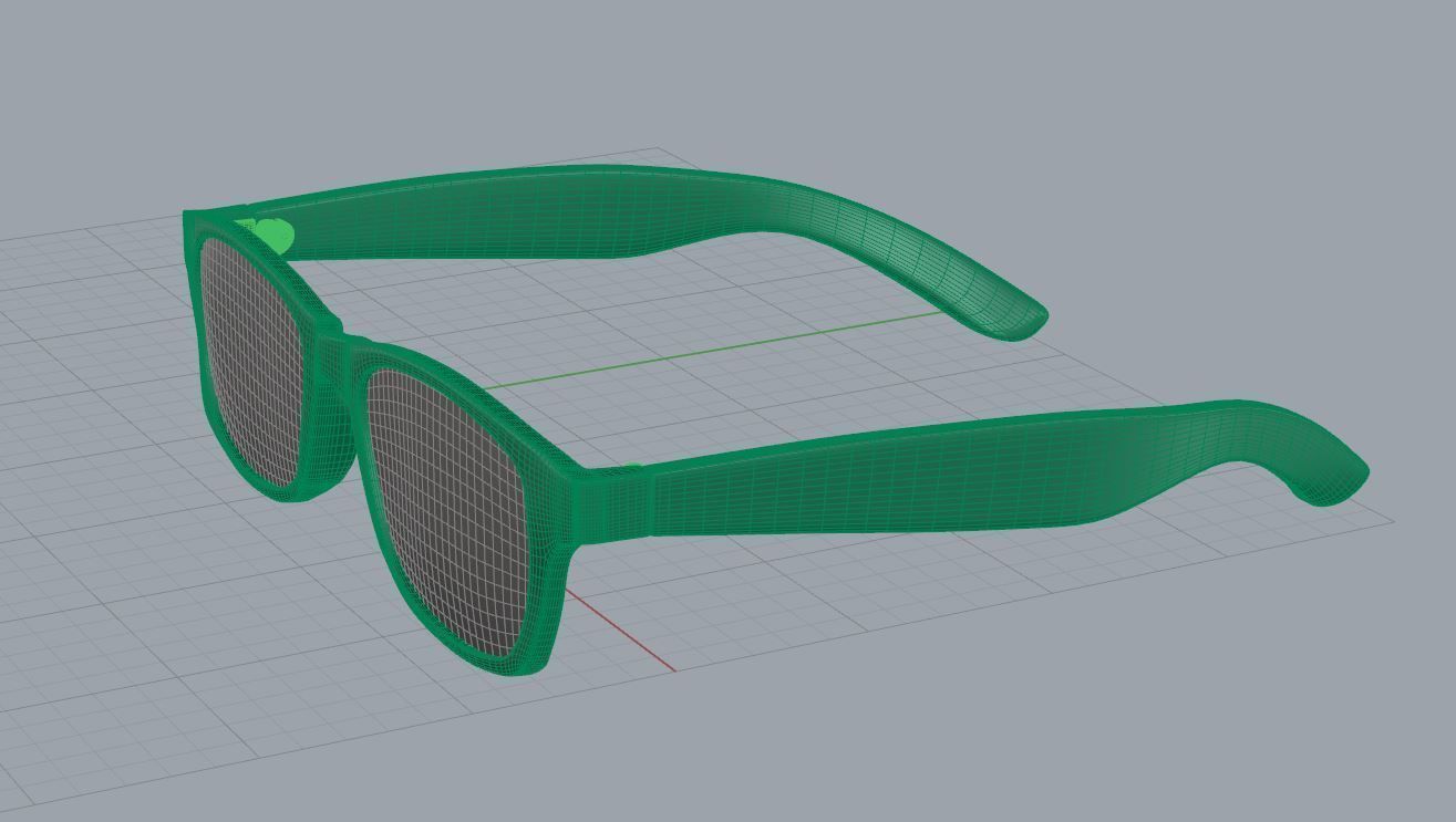 Eyeglass for Men 3D print model_4