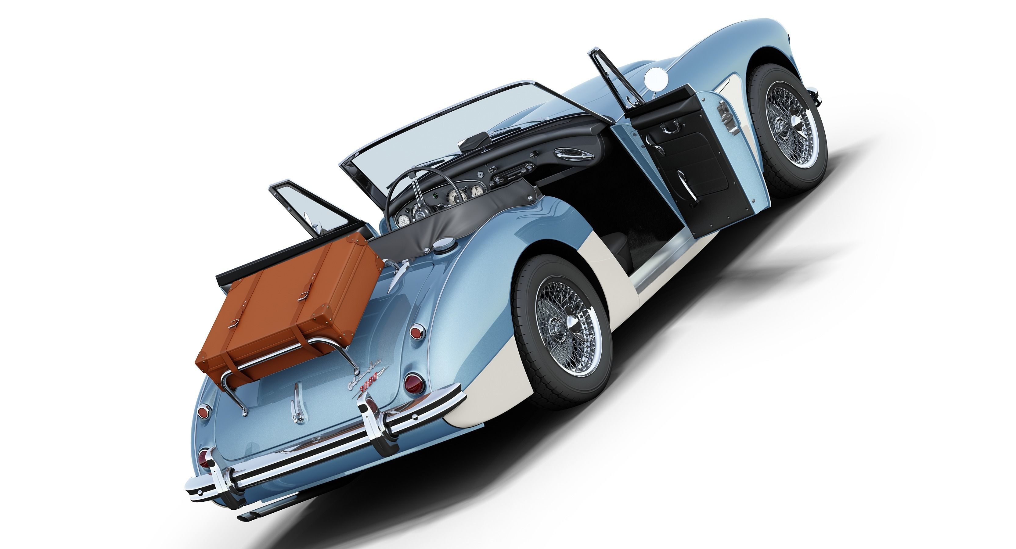 Austin-Healey 3000 MkII 3D model_4
