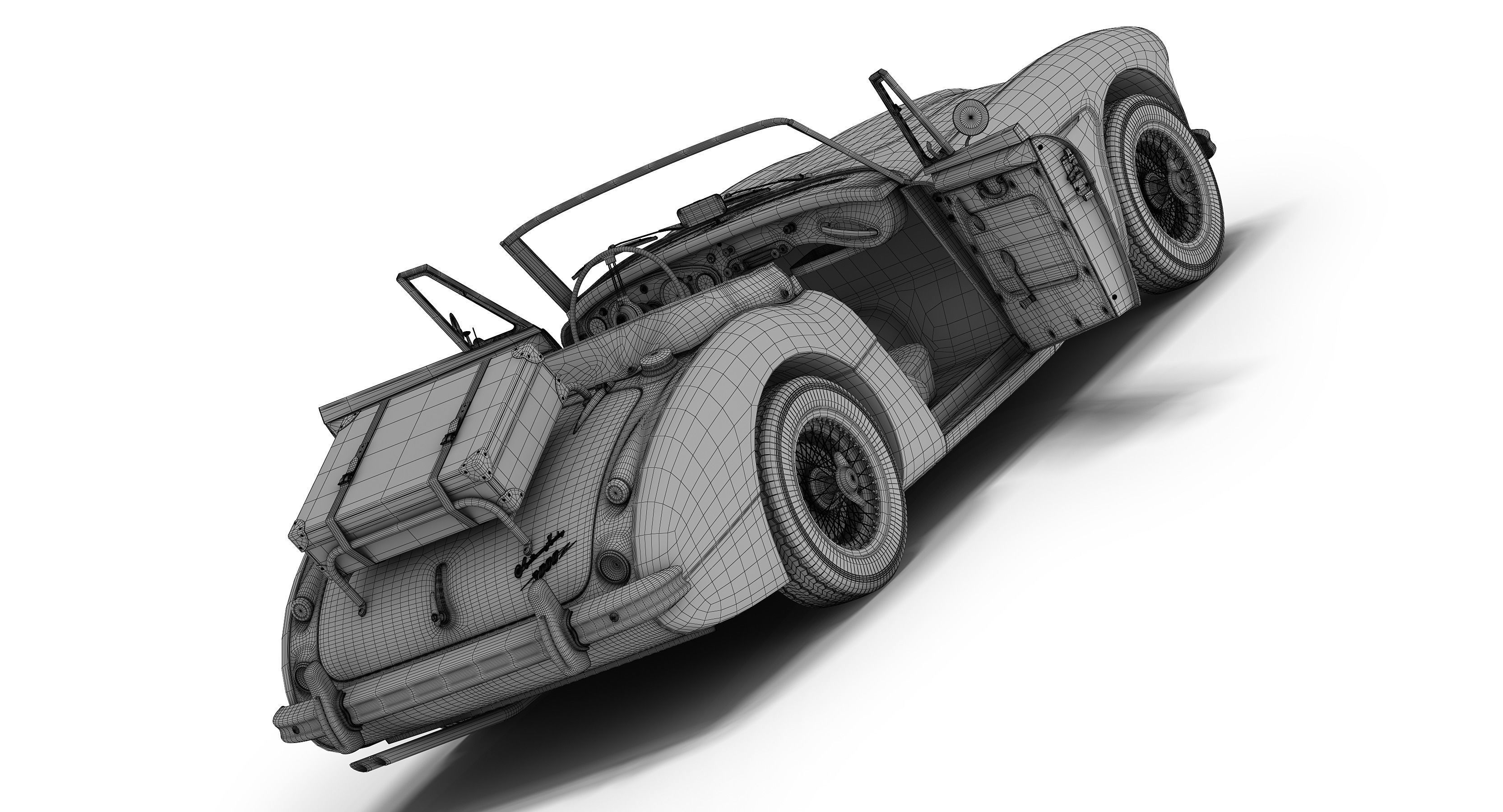 Austin-Healey 3000 MkII 3D model_5