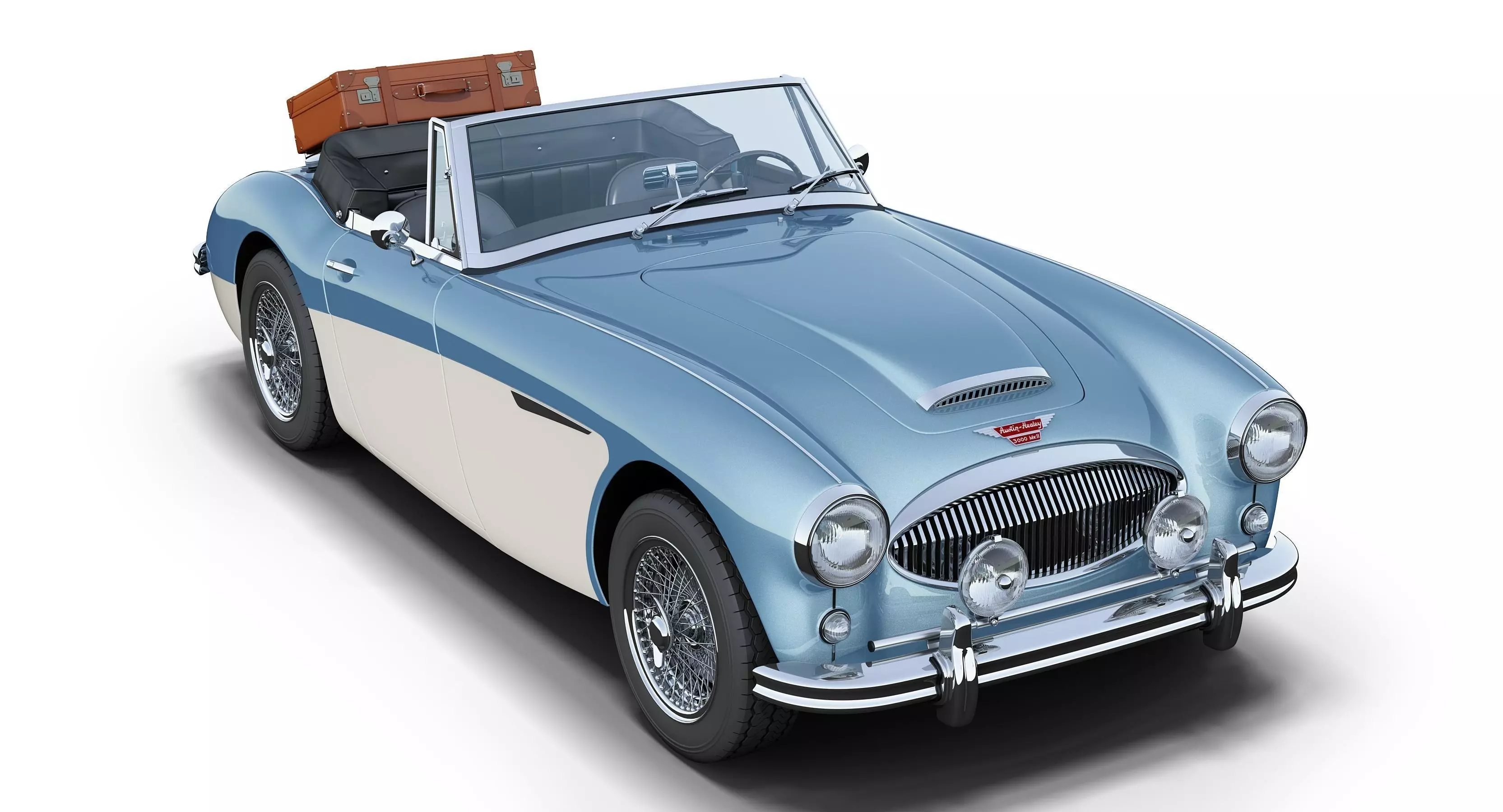 Austin-Healey 3000 MkII 3D model_0