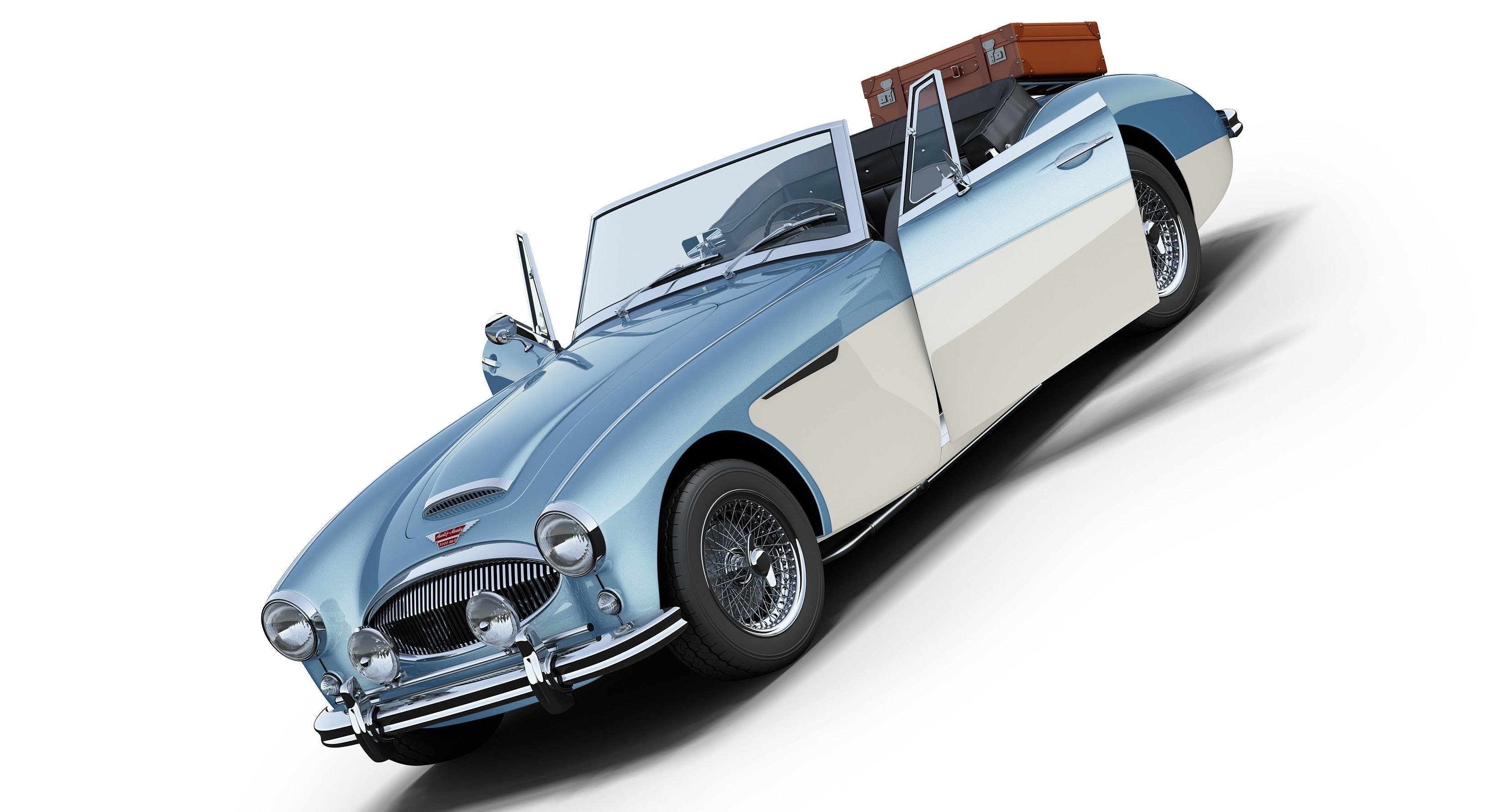 Austin-Healey 3000 MkII 3D model_10