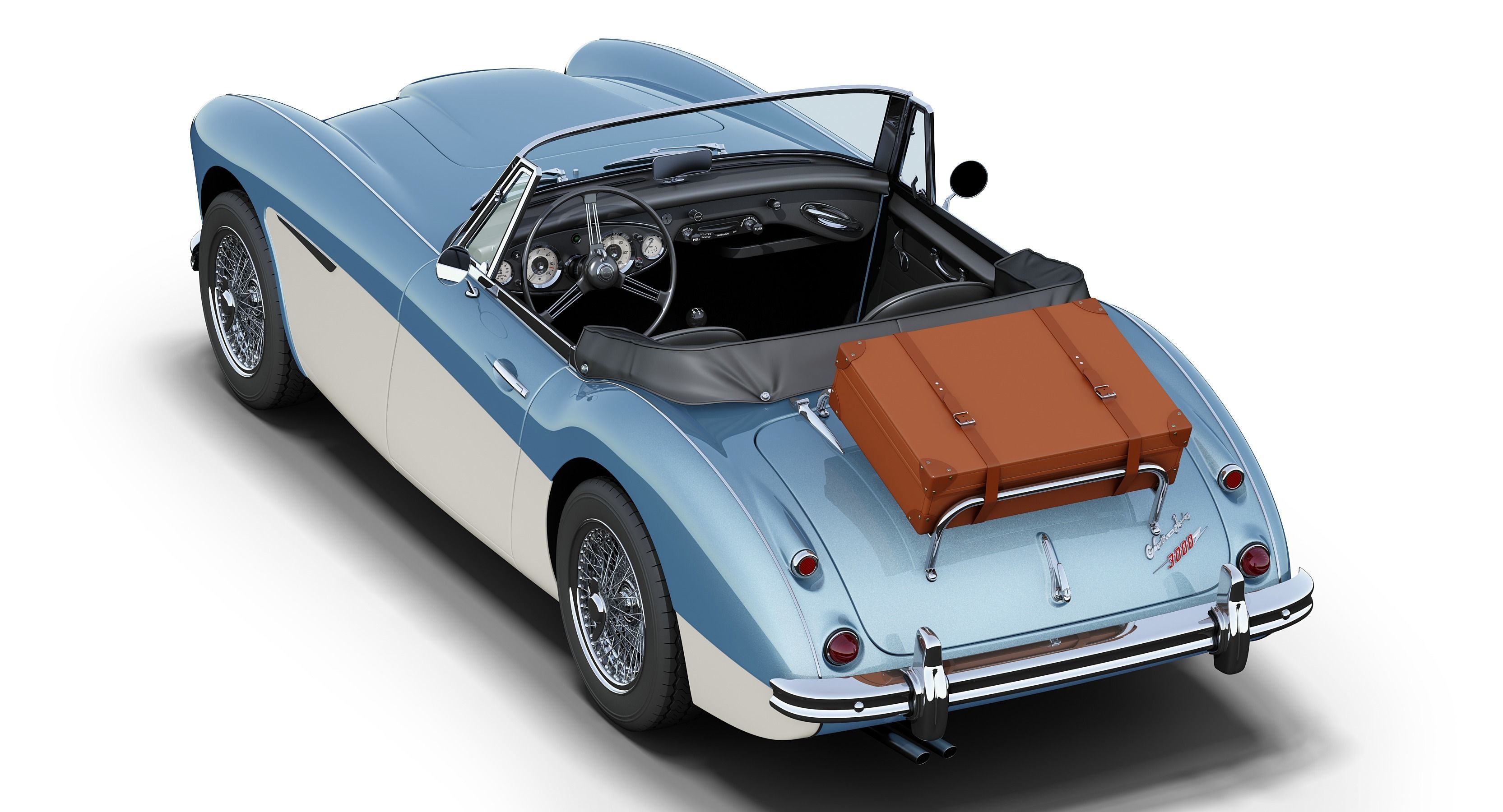 Austin-Healey 3000 MkII 3D model_8
