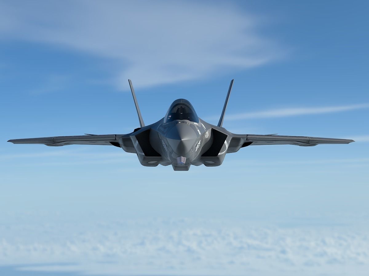 Powerful F35CF 3D model_9