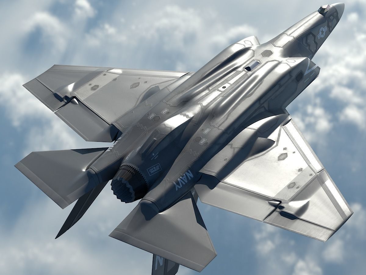 Powerful F35CF 3D model_14
