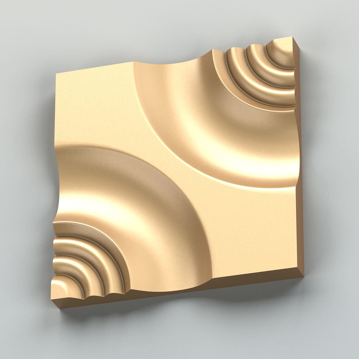 Wall panel 010 3D model_5
