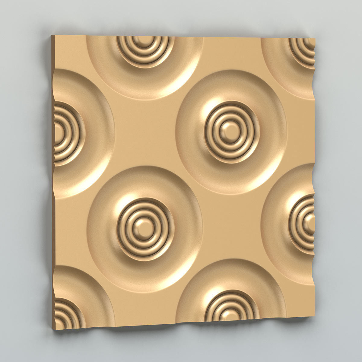 Wall panel 010 3D model_1