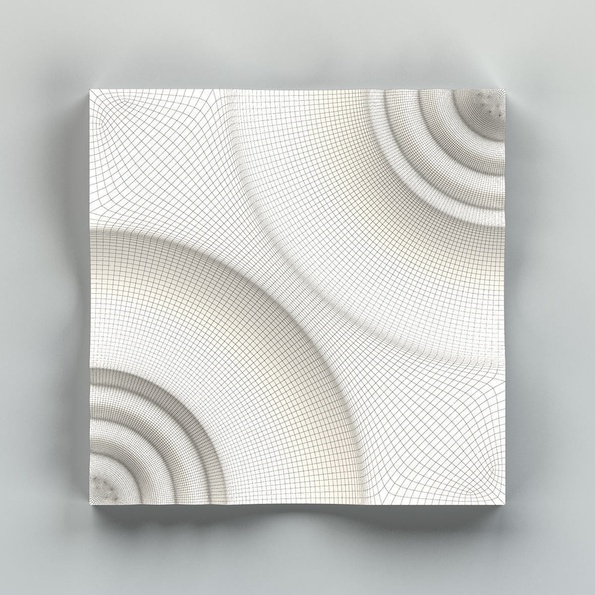 Wall panel 010 3D model_8