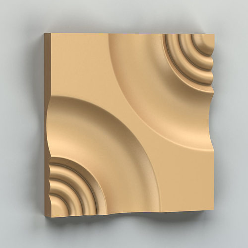 Wall panel 010 3D model