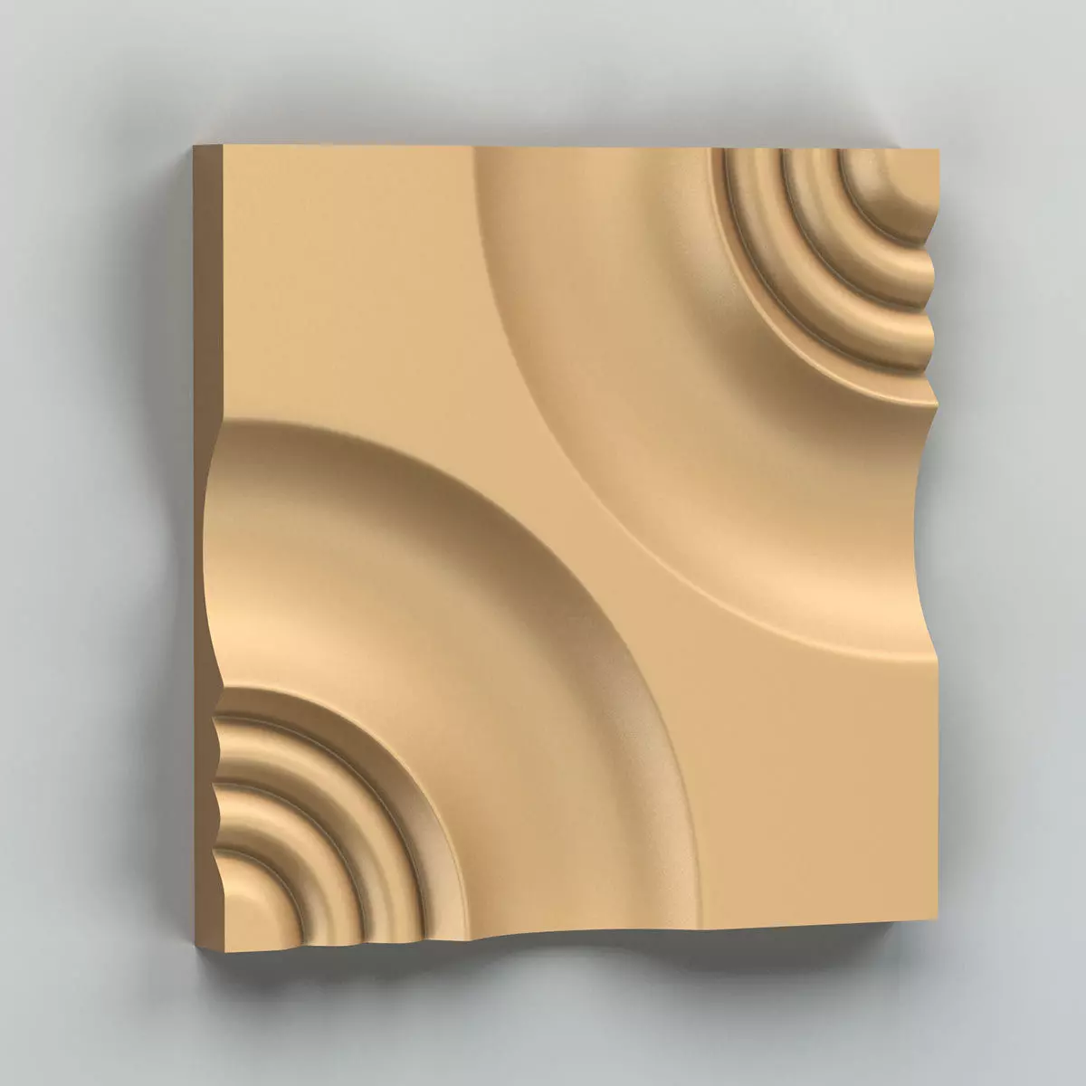 Wall panel 010 3D model_0