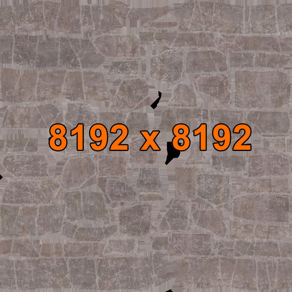 Rock stone collection 3D model_6