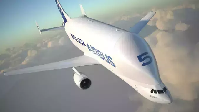 Airbus Beluga XL 3D model
