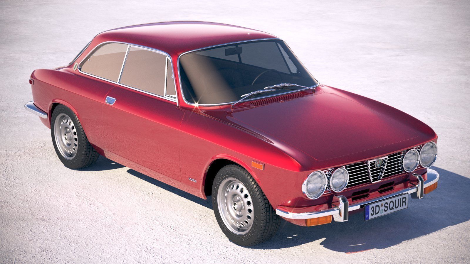 Alfa Romeo GTV 1974 3D model_11