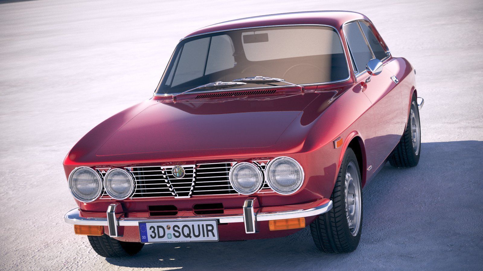 Alfa Romeo GTV 1974 3D model_1