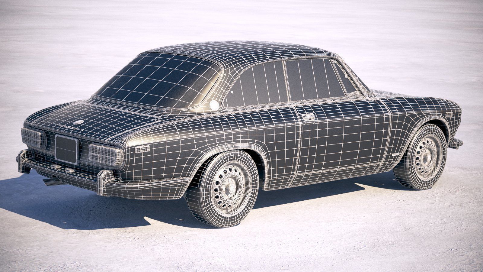 Alfa Romeo GTV 1974 3D model_21