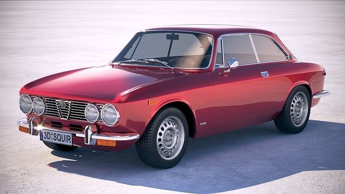 Alfa Romeo GTV 1974 3D model
