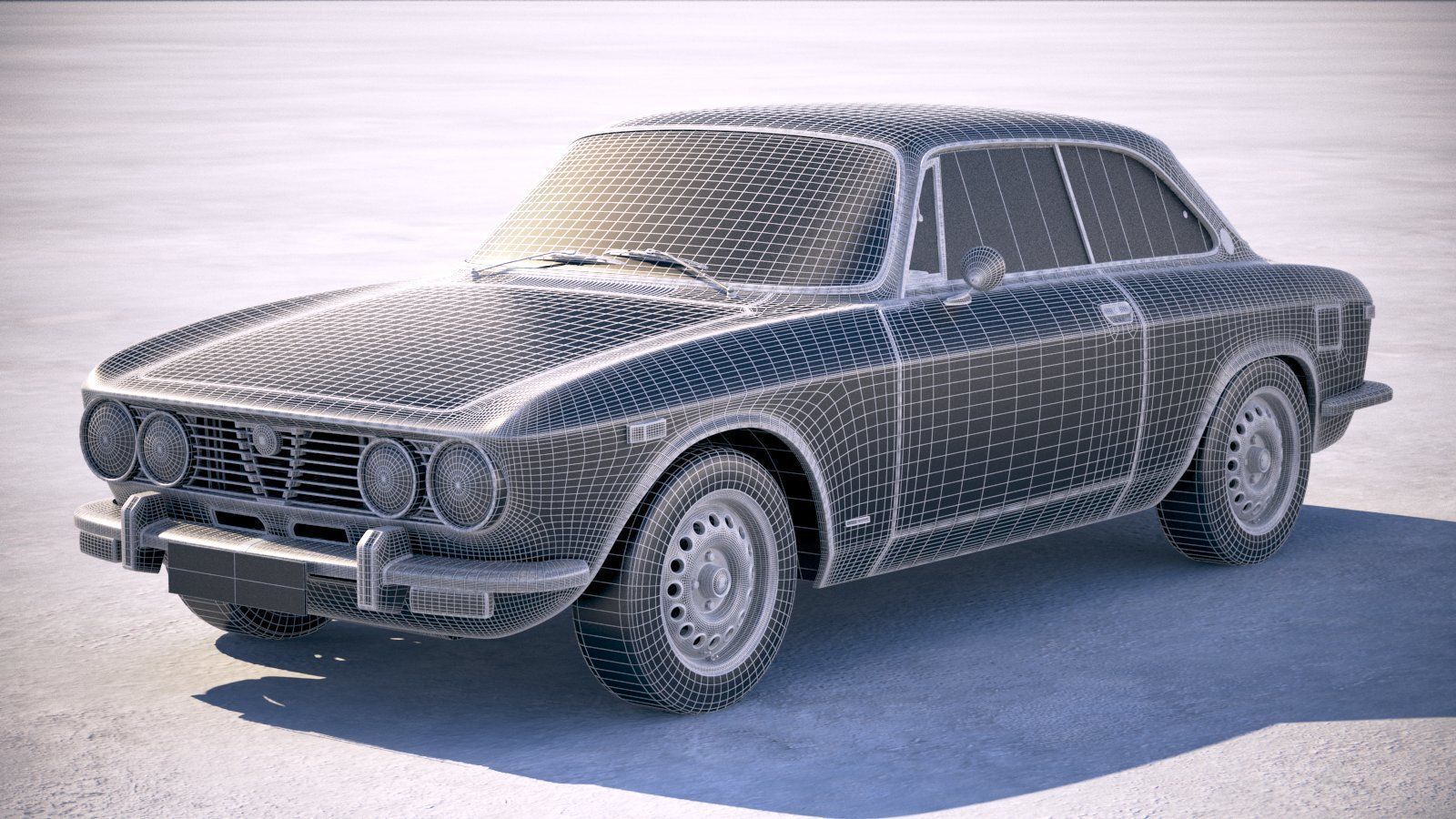 Alfa Romeo GTV 1974 3D model_18