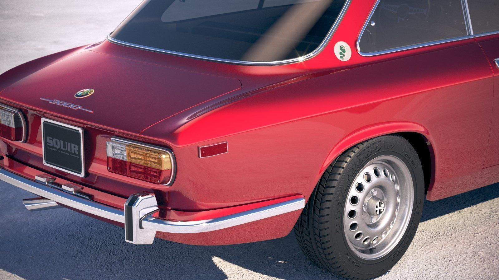 Alfa Romeo GTV 1974 3D model_3