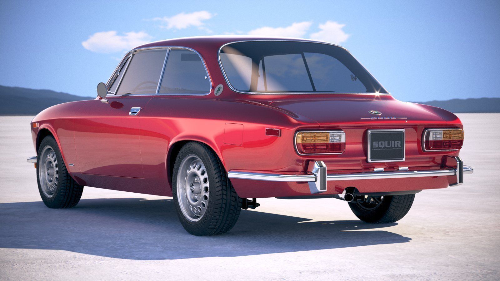 Alfa Romeo GTV 1974 3D model_13