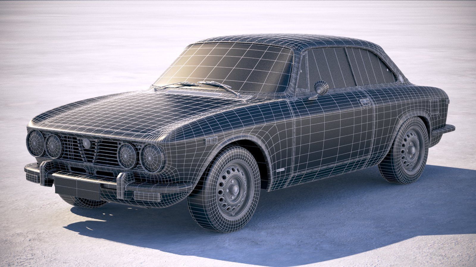 Alfa Romeo GTV 1974 3D model_20