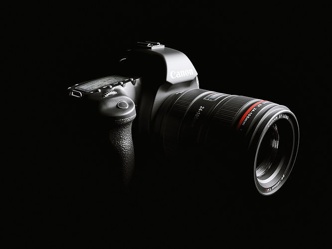 Camera Canon 3D model
