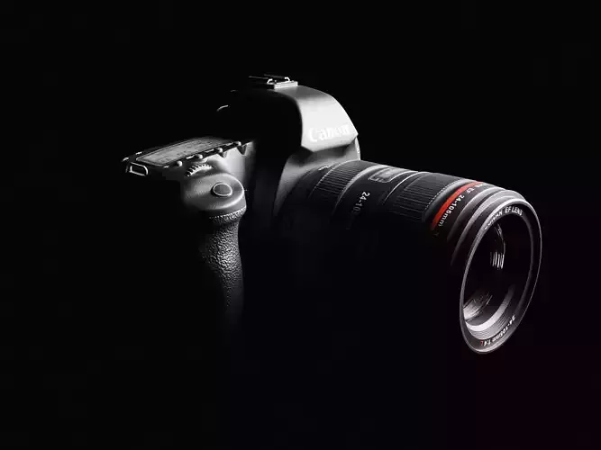 Camera Canon 3D model
