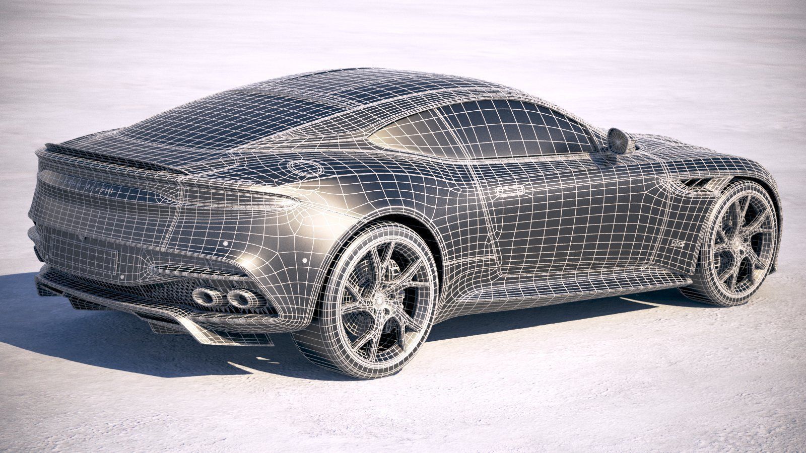 Aston Martin DBS Superleggera 2019 3D model_20