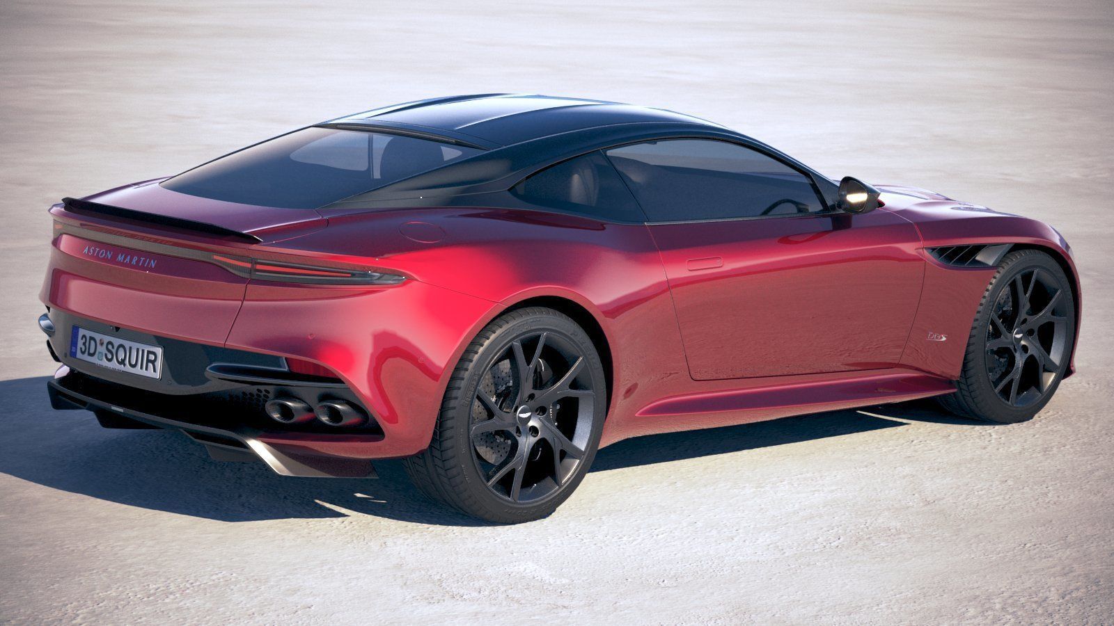 Aston Martin DBS Superleggera 2019 3D model_4