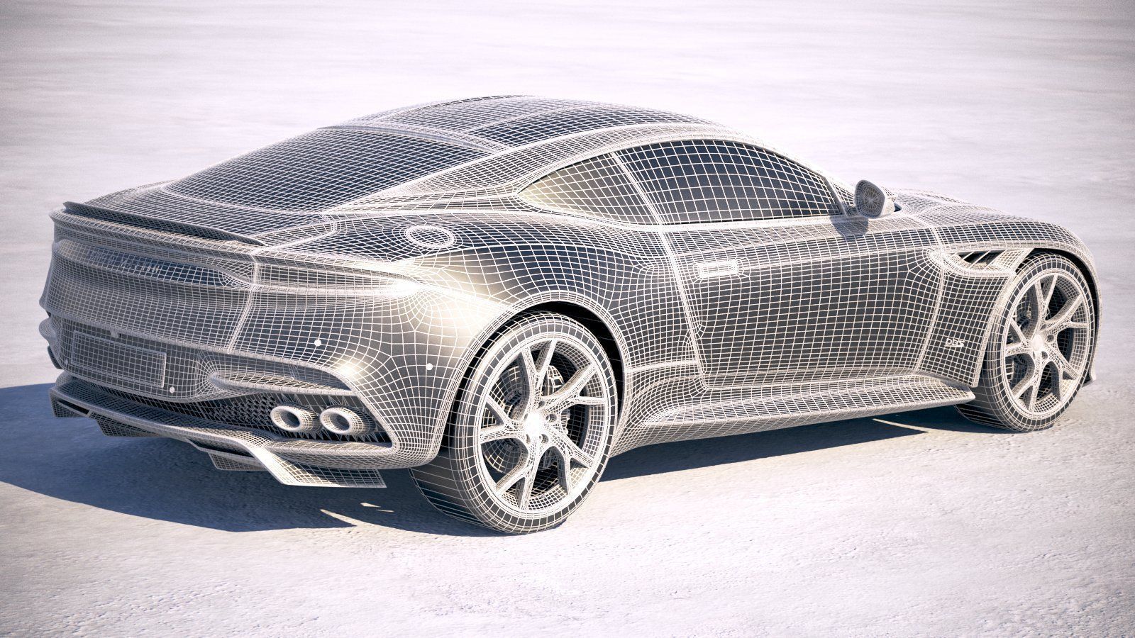 Aston Martin DBS Superleggera 2019 3D model_18