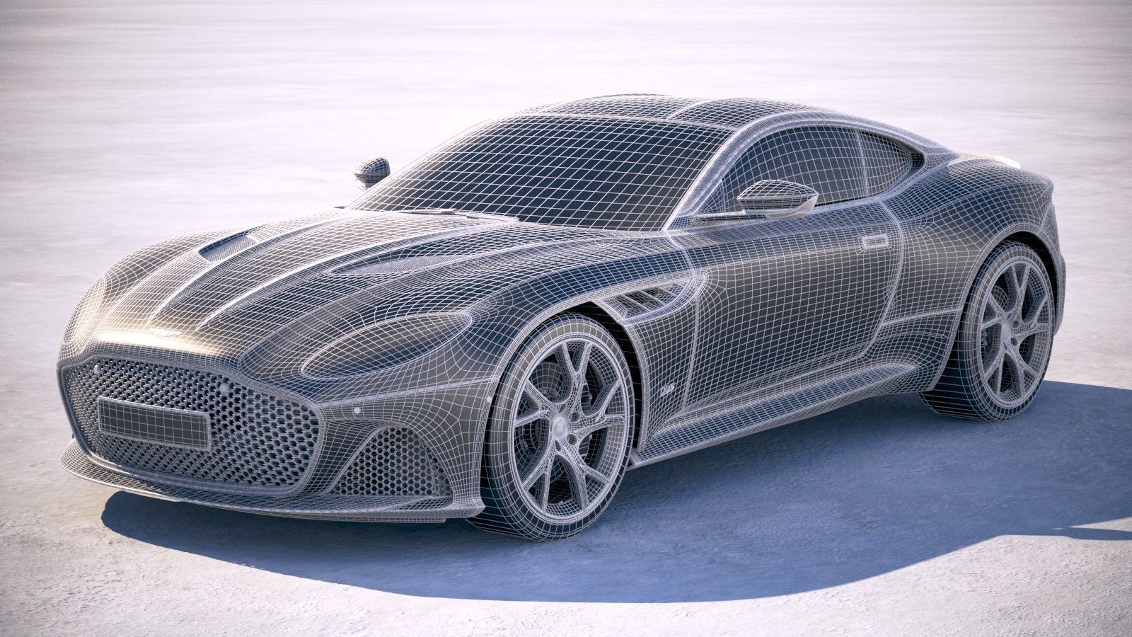 Aston Martin DBS Superleggera 2019 3D model_17