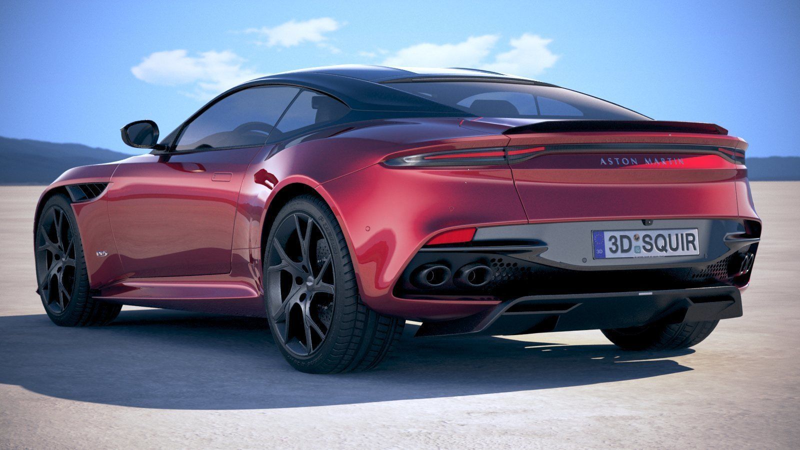 Aston Martin DBS Superleggera 2019 3D model_13