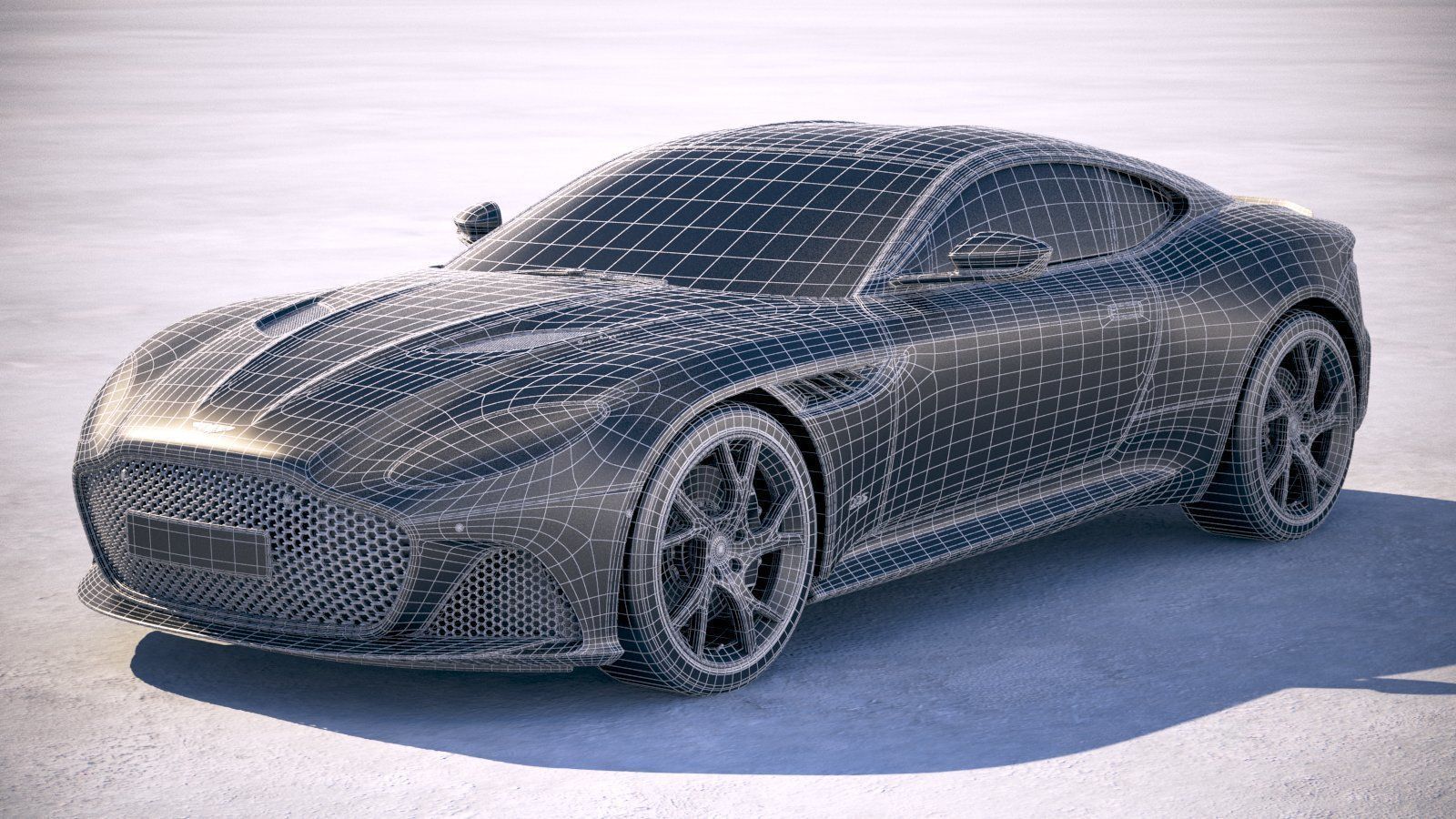 Aston Martin DBS Superleggera 2019 3D model_19