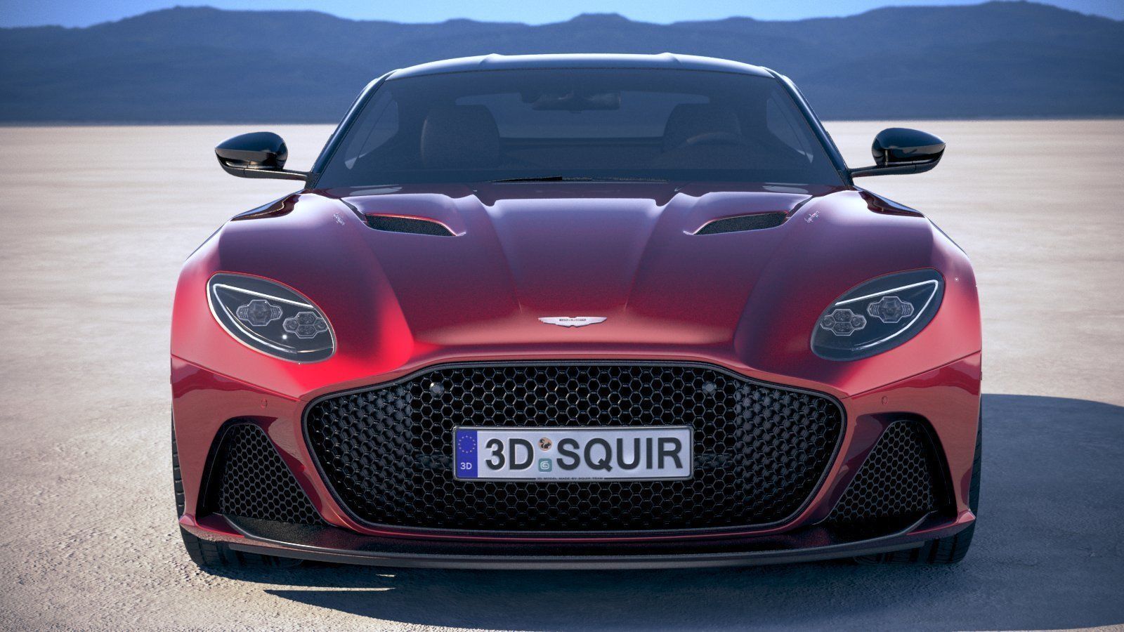 Aston Martin DBS Superleggera 2019 3D model_9