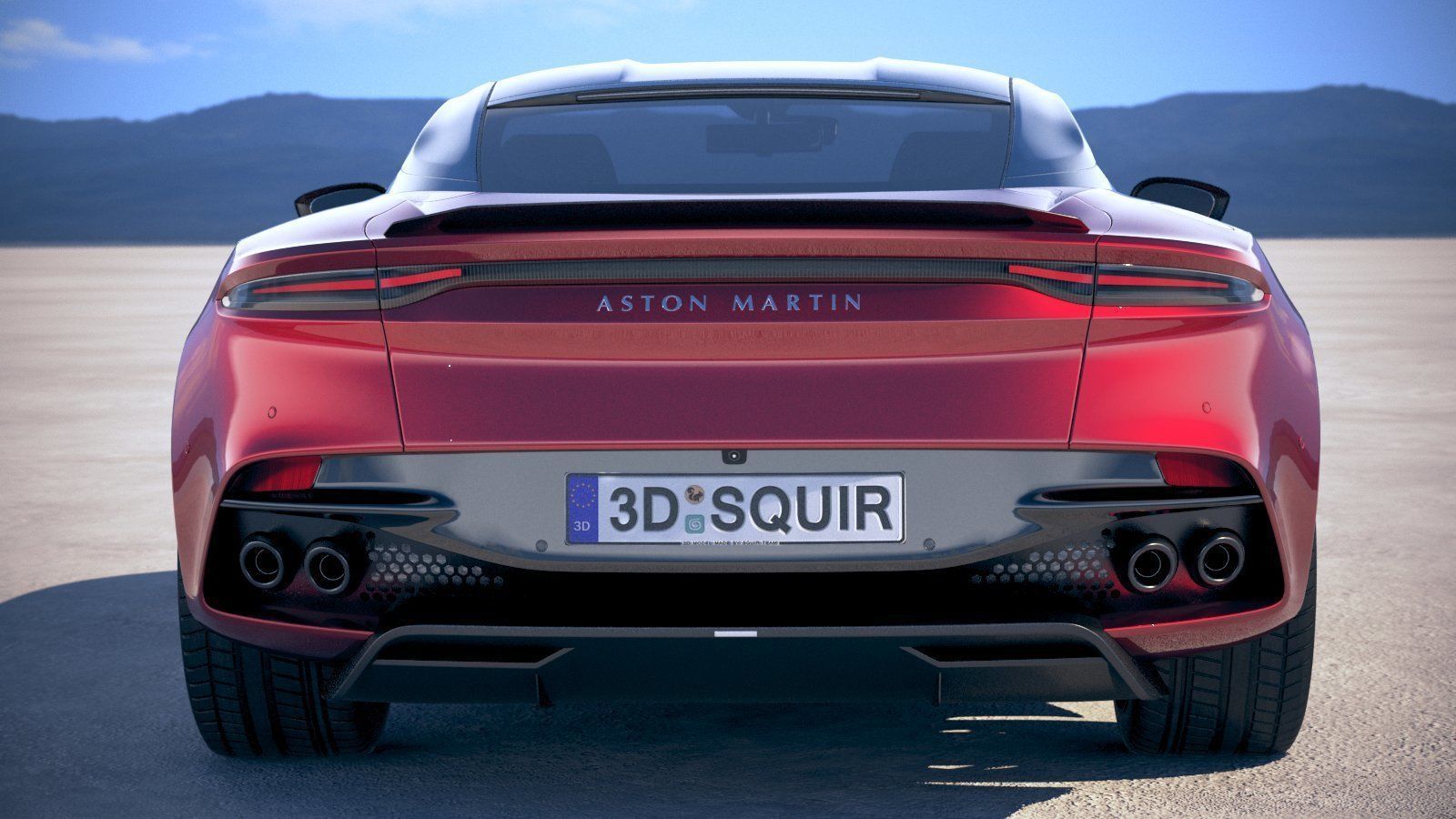 Aston Martin DBS Superleggera 2019 3D model_10