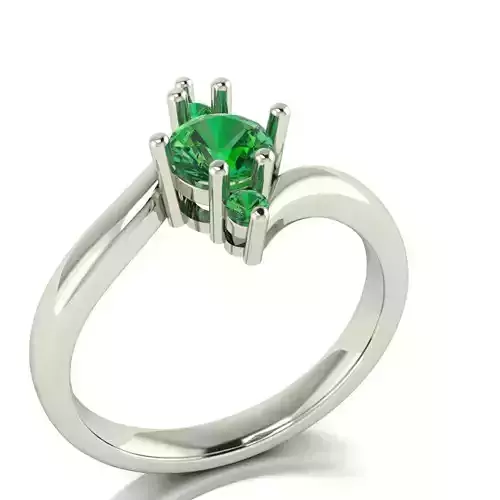 Simple female ring 3D print model