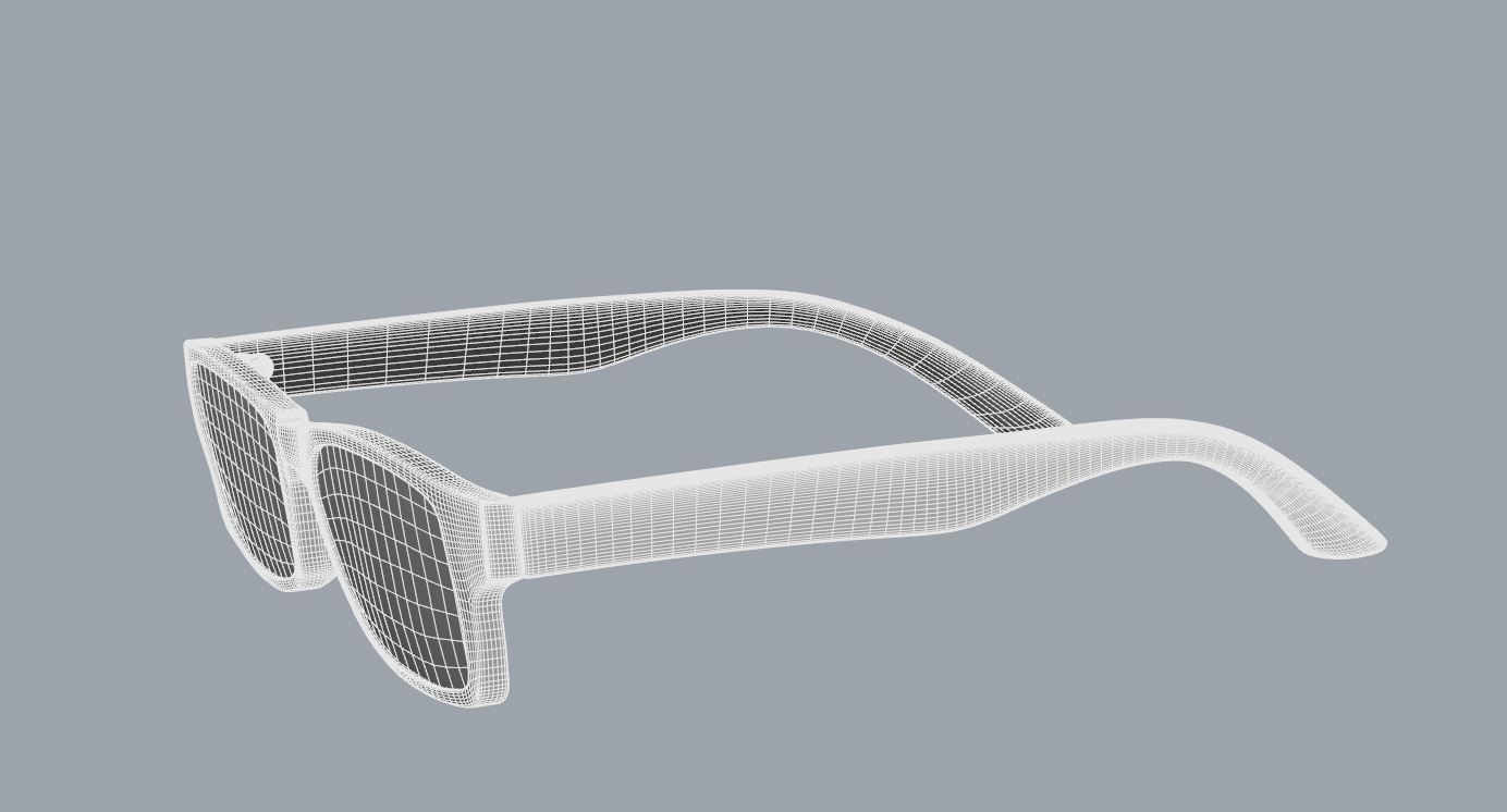 Eyeglass for Men 3D print model_7