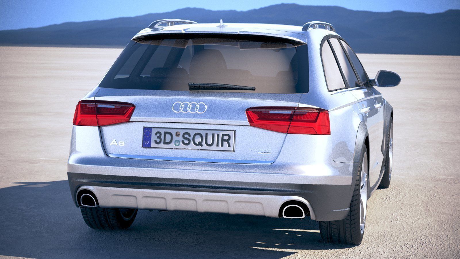 Audi A6 Allroad 2015-2018 3D model_5