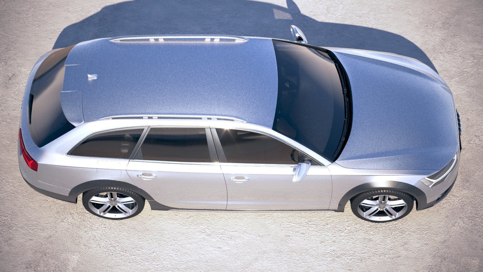 Audi A6 Allroad 2015-2018 3D model_7